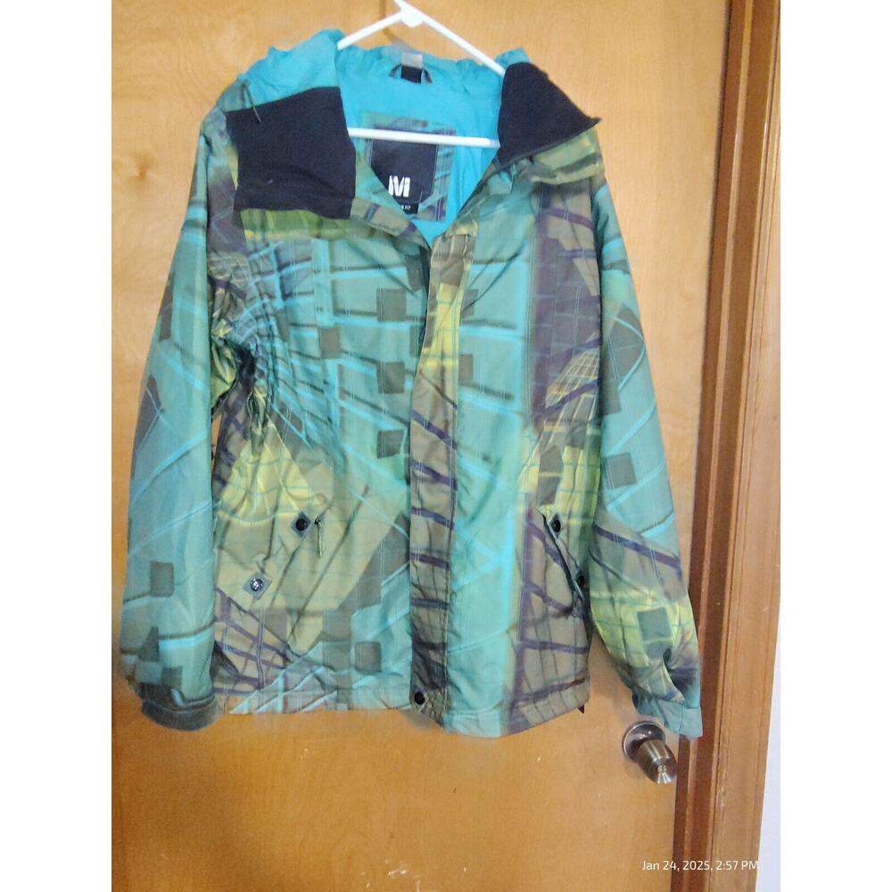 Oakley Fractal Prismatic snow ski jacket rare Size M skiing vintage